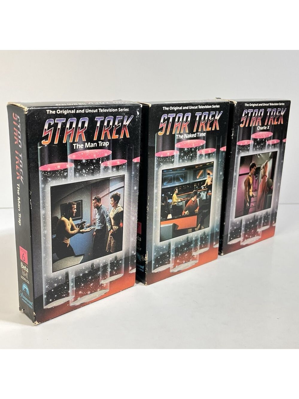 1966 Star Trek Episode 6 - 8 The Original Television Series Betamax Tape READ